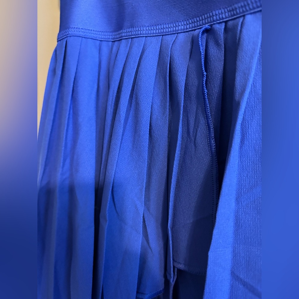 Nike Women's Royal Blue Pleated Tennis Skirt - Picture 6 of 6